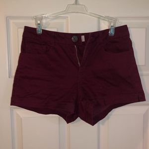 Maroon Shorts